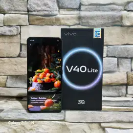 Vivo V40 Lite 5G 8/256 Fulset segel mulus 98% Garansi panjang