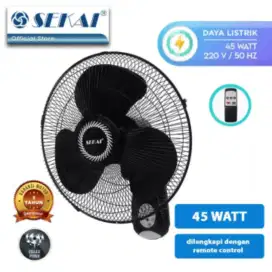 Kipas Angin SEKAI WFN 1628 + Remote