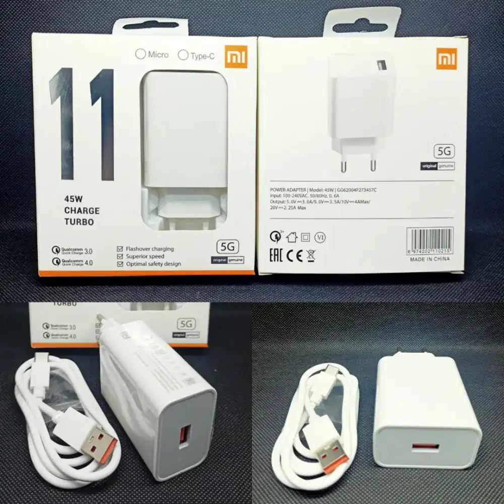 CHARGER XIOMI MI10 fast charger