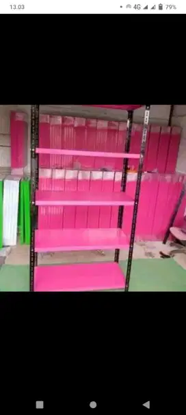 RAK BESI SIKU LUBANG SIAP KIRIM DAN COD