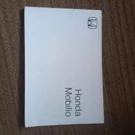 BUKU MANUAL MOBIL HONDA MOBILIO ORI