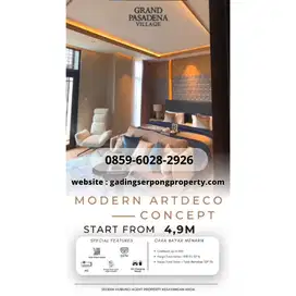 Grand Pasadena Village Limited unit tersisa 3 unit dari 33 unit 4Man