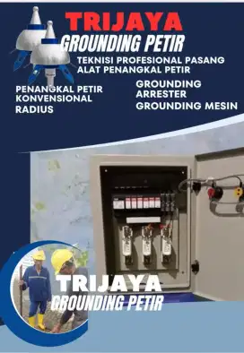 Toko layanan pasang penangkal petir dan grounding mesin