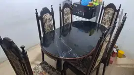 Jual Meja dan Kursi Makan bahan Kayu Jati