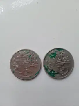 Di jual uang koin kuno Australia tahun 1966