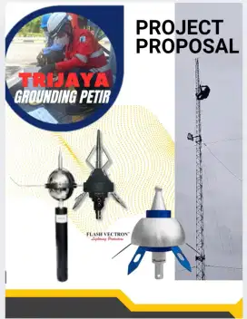 Toko jasa alat keamanan penangkal petir dan grounding mesin