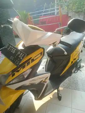 Mio m3 125 kuning