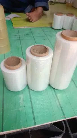 Plastik Wrapping Plastic Stretch Film Packing Bening Tebal
