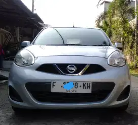 Nissan March Facelift Automatic 2013 Silver terawat