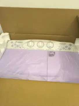 Mesin cuci sharp 6.5 kg tipe ES-T70MWLC
