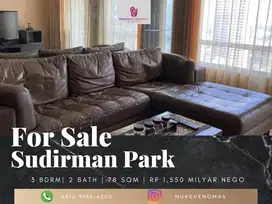 Dijual Apartement Sudirman Park 3 Bedrooms Full Furnished