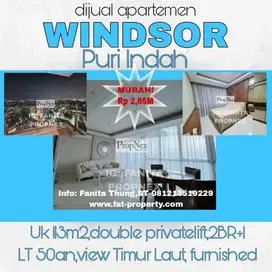 TURUN HARGA NEGO SMP DEAL  Dijual Apt Windsor Twr 1 lt 50an uk 113m2(2