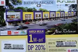 Ruko arcade 2lantai baru grand Batavia DP.18x
