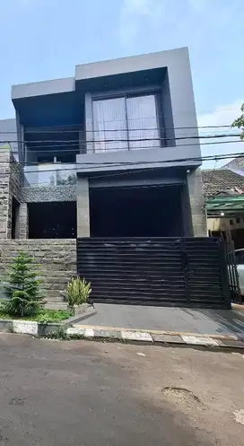 Rumah Cantik 2 Lantai Bebas Banjir Bisa KPR Gria Jakarta Pamulang