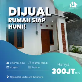 RUMAH CLUSTER DI KARTASURA DEKAT KAMPUS UIN DAN KOTA SOLO SHM