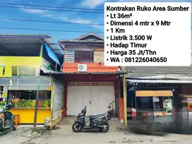 Sewa Ruko Area Sumber, Dekat Pintu Tol Klodran, Manahan