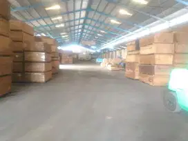 Gudang Margomulyo blok CC Luas Tanah 5.073m2 lebar 26 meter, no Banjir