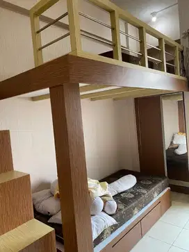 Jual murah Dave Apartemen, Beji Depok, ukuran studio, full furnish