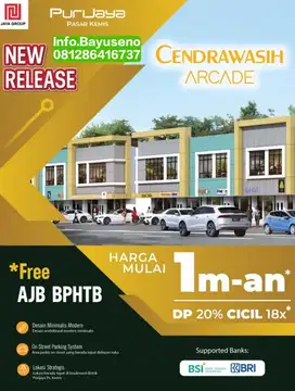 Ruko Cendrawasih baru puri jaya pasar Kemis free biaya surat