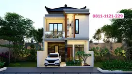 Rumah 2 LT Pinggir Jalan Rya 10 Menit Tol Cibubur DP Ringan Free Biaya