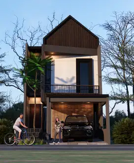rumah 2 lantai di remboelan serpong cicilan 5 jutaan, hanya 11 unit