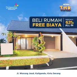 Rumah Luas di Kota Serang, Free DP Tanpa Biaya Tambahan