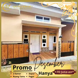 Rumah murah 2 kamar akses strategis mulai dari 175 jutaan