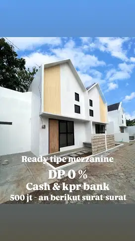 RUMAH DP 0 %TIPE MEZZANINE JATI MURNI