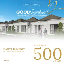 Rumah Murah 1 Lantai di Grand Wisata Bekasi