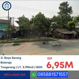 TANAH JALAN RAYA SERANG KM 26.8