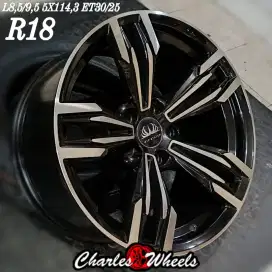 Jual velg mobil Transformers r18 5x114,3 civic hrv