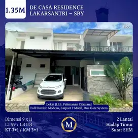 MODERN! RUMAH DECASA DKT CITRALAND JLLB LAKARSANTRI SAMBIKEREP WIYUNG