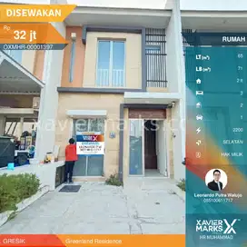Rumah Greenland Residence 5x13meter bangunan 2 lantai dengan 3KT