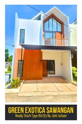 rumah Hook SIAP HUNI TNPA DP FREE ALL IN sawangan permai