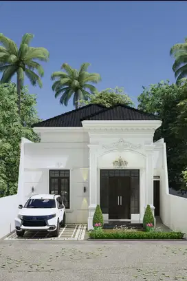 RUMAH AMERICAN CLASIC DI BANDAR LAMPUNG, 150m DARI JALAN RATU DI BALAU