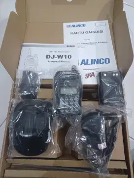 Alinco w10 buka box aja stok 3 unit
