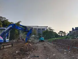 Tanah kavling sudah tertata di Jl. Aruman Cimahi