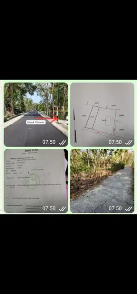 JUAL TANAH KULONPROGO DEKAT CALON KAMPUS MILIK SENDIRI