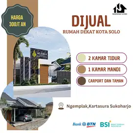 RUMAH GAYA MODERN DEKAT KOTA SOLO DAN KAMPUS UMS