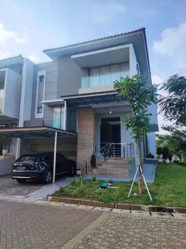 Rumah Golf Island PIK Pantai Indah Kapuk 12x25 Hoek Furnished