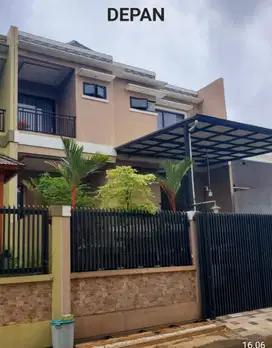 Dijual rumah cantik 500 mtr dr st LRT cibubur