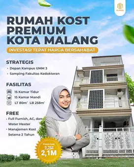 RUMAH KOS EKSLUSIVE KOTA MALANG