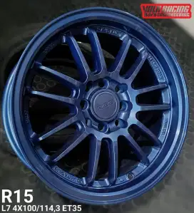Velg baru Re30 Biru Ring15 4x100 4x114,3