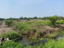 Tanah kavlingan murah dijual di Tanjung Api2 pinggir Jalan