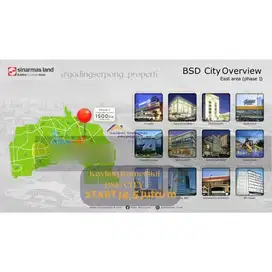 Dijual Kavling Commercial Daerah Strategis di pusat kota BSD City luas