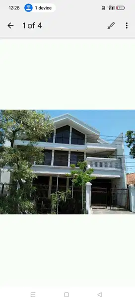 LIE5 Dijual Rumah Ngagel Jaya Utara, 2 lantai, luas 500 meter