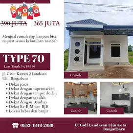 Promo type 70 dengan harga 365 jt