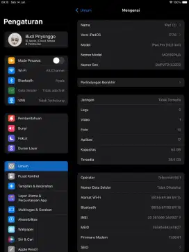 IPAD PRO 10.5 64GB EX. GARANSI IBOX Selular Wifi