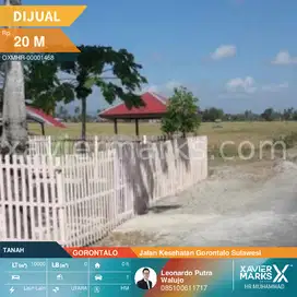 Tanah Persawahan 10.000m2 di Perkotaan Jalan kesehatan Gorontalo