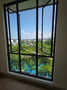 Rumah Baru mewah di Asya JGC / View Kolam dan Taman